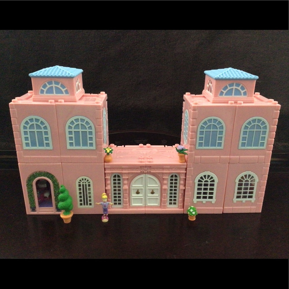 1999 Polly Pocket Deluxe Mansion Dream Builder 4 set PLUS 1 more module, Mattel